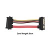 Create idea 2pcs SATA to SAS Data Cable 22 Pin