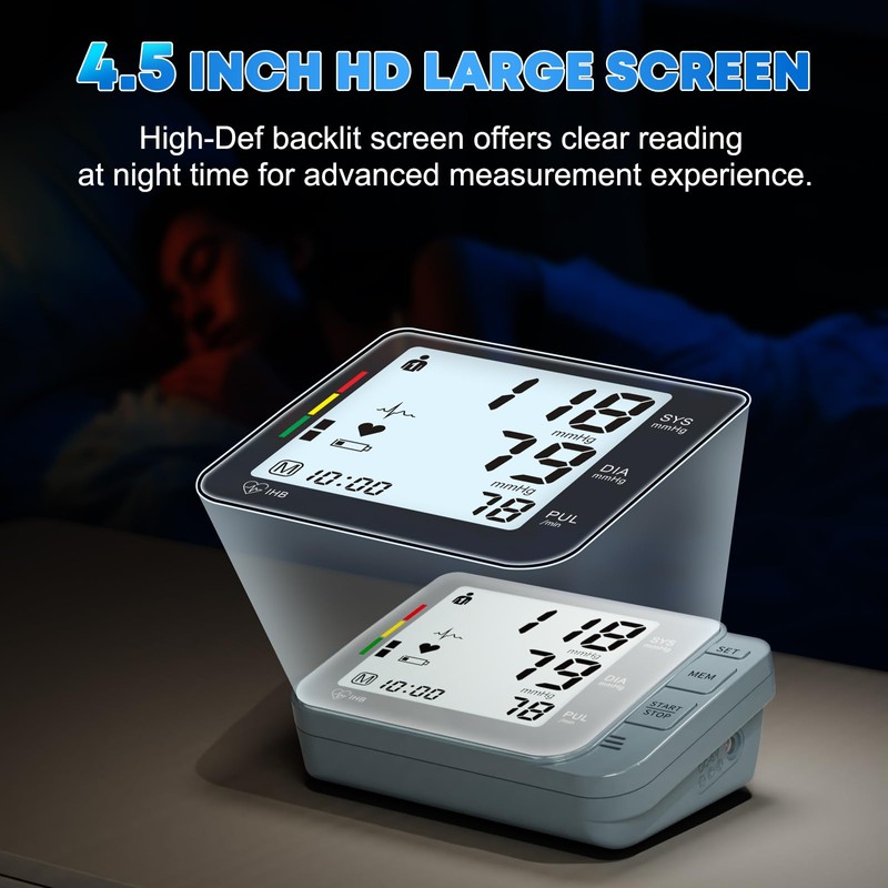 Double love Blood Pressure Monitors for Home Use with 2