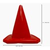 BlueDot Trading 4” RC Racing Agility Cones, Red – Set