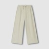 JAJU [JAJU] Women's Double-Weave Shirring Pajama Pants (Choose 1 of