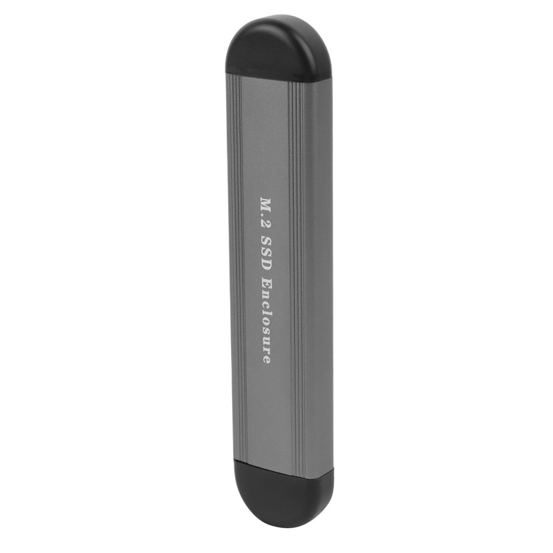 M.2 SSD Enclosure Type C USB Dual Interfaces Aluminum Alloy