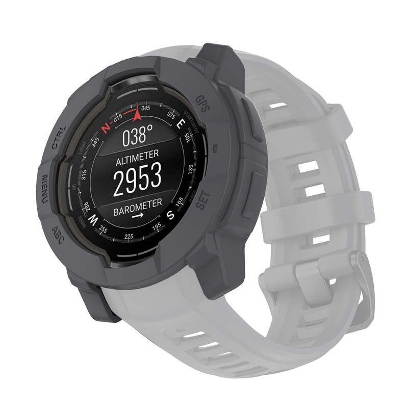 2-Packs Screen Protector Case Compatible with Garmin instinct 3 50MM,