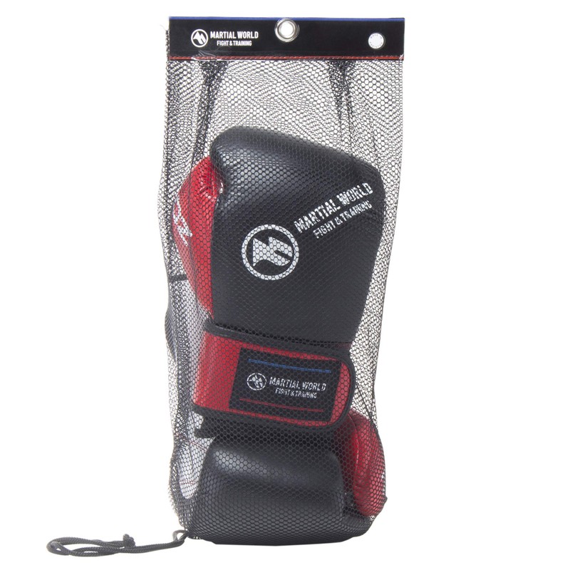 MARSHAL WORLD (マーシャルワールド) Basic Gloves Boxing BG12-08-RDBK Red/Black 8 oz