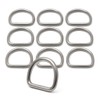 10pcs Marine Grade 316 A4 Stainless Steel Welded Dee Rings,