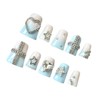  D•U•C•K Handmade Nail Tips - Long Ballerina / D•U•C•K