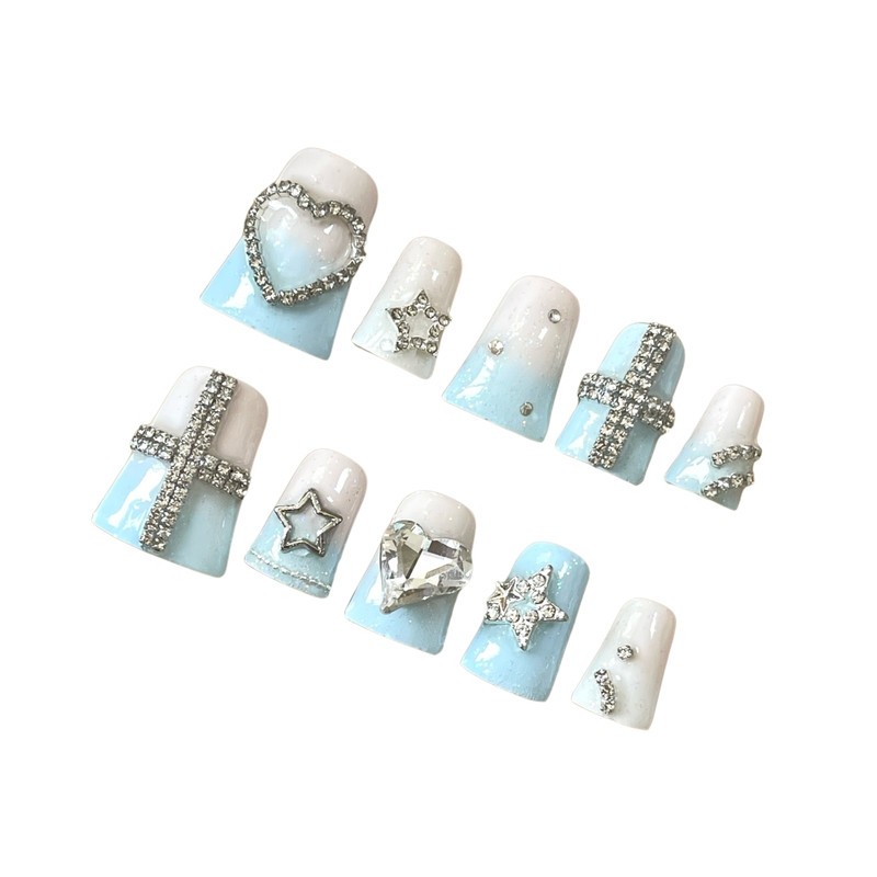  D•U•C•K Handmade Nail Tips - Long Ballerina / D•U•C•K