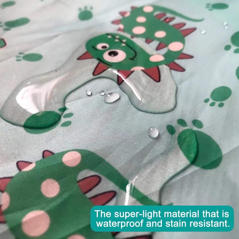 PandaEar 3 Pack Super Light Weight Baby Bib, Waterproof, Washable,