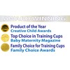 Reflo Smart Cup (Red 2-Pack) Open Training Cup, Toddler Cup,