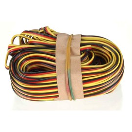 50' 3-Colour Heavy Gauge Servo Wire
