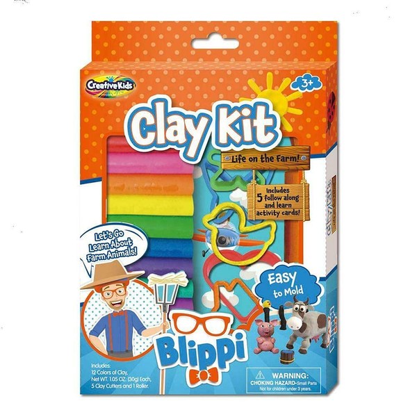 United Pacific Designs 04052: Blippi Life On The Farm Clay