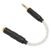 4.4mm Balanced Female to 3.5mm Stereo Male Adapter Cable Gold