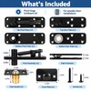 360° Heavy-Duty Pivot Hinge System – Smooth Rotation Hardware for