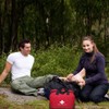 AOUTACC Nylon First Aid Empty Kit,Compact Waterproof and Lightweight First