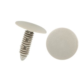 ACROPIX 7mm Car Retainers Plastic Splash Weatherstrip Mat Clip Fit for Buick - Pack of 25 Beige