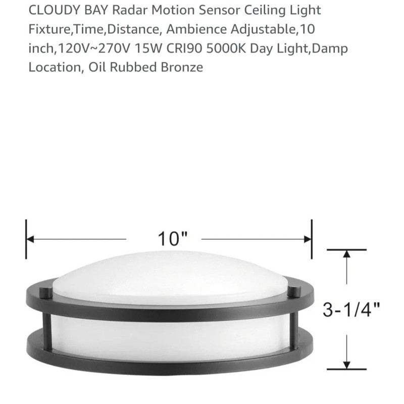 Cloudy Bay NEW Cloudy Bay CR190 Vivid LED Oil Rubbed