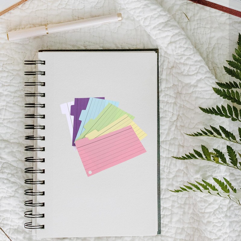 Operitacx 6Pcs Sticky Index Tab Notepad Sticky Notes Note pad