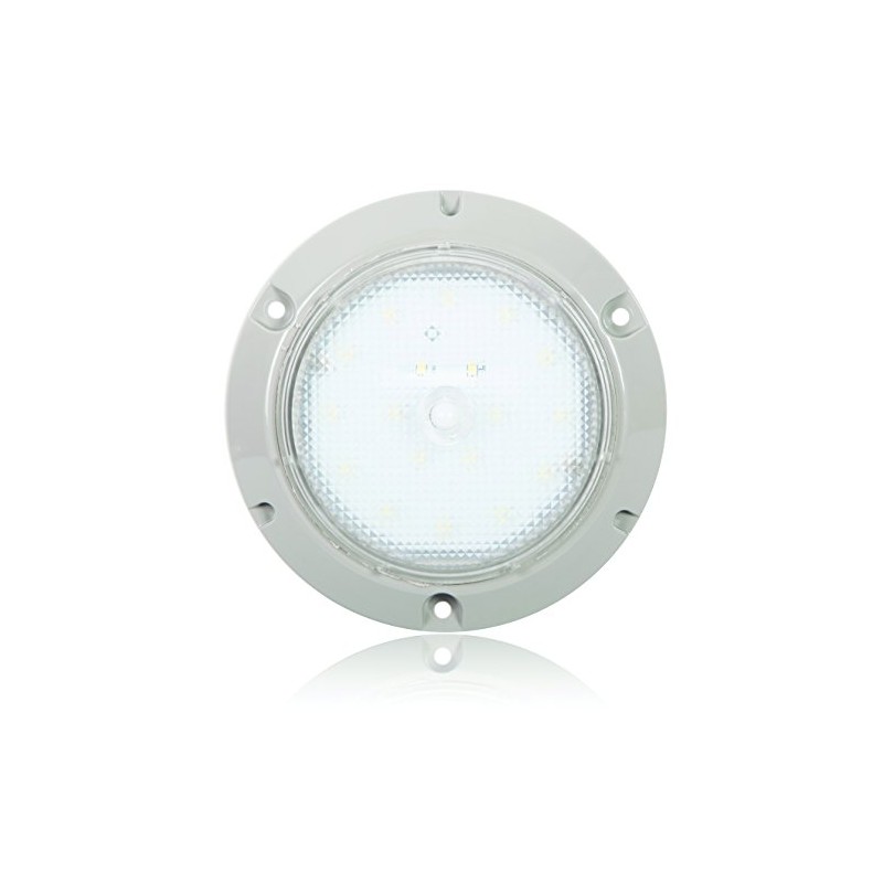 Maxxima M84405-PIR 5.5" Dome Light with PIR Sensor, 325 lm