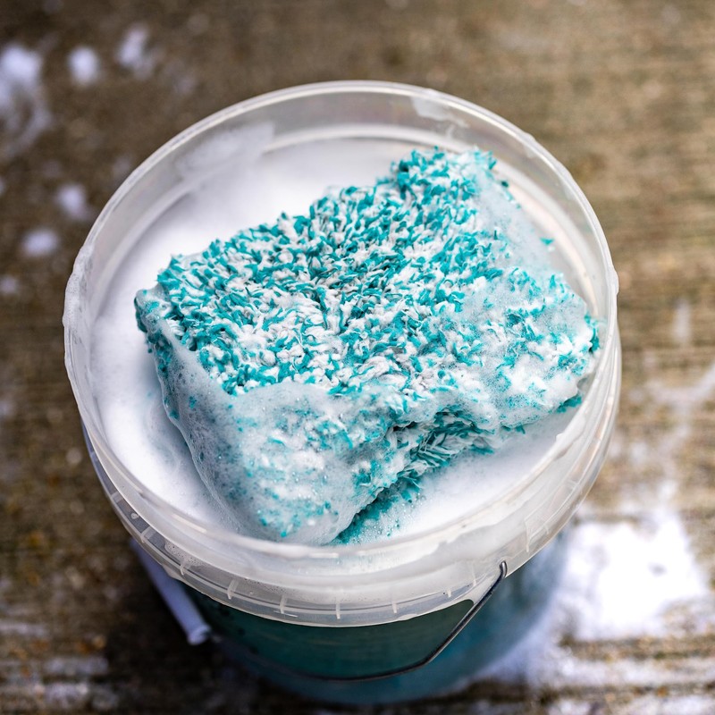 Auto Finesse Plush Microfibre Wash Pad - Extra Thick, Swirl-Free