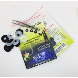 Sewing Machine Bobbin Thin Washer 12 Pcs , Shims Elf for all Home Sewing Machines . Super Slipper