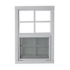 Shed Window 14x21 White - Vertical Slider with Tempered Glass