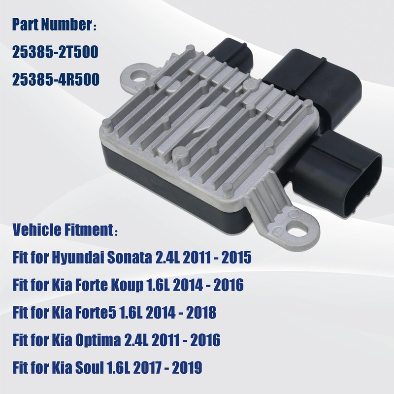 AITKEN Radiator Cooling Fan Control Module Compatible with Hyundai Sonata