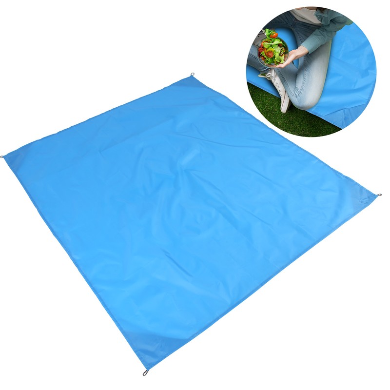 Outdoor Pocket Blanket Picnic Mat Waterproof Oxford Cloth Beach Blanket