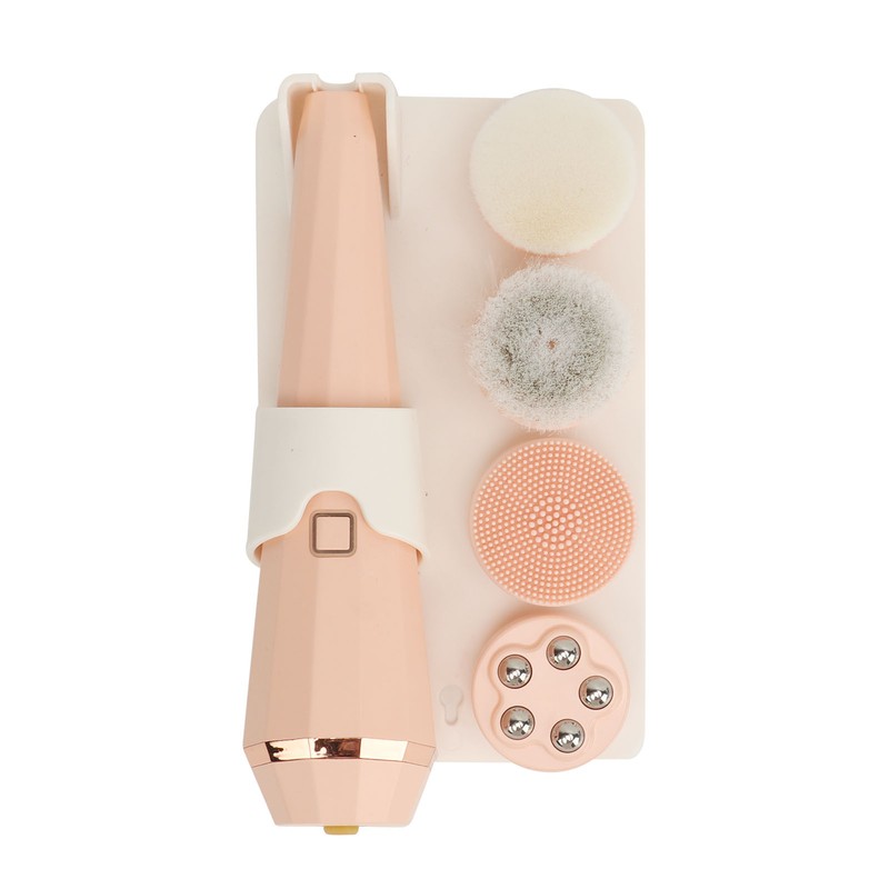 Electric Facial Cleansing Brush 3 Levels Rechargeable Improve Skin Elastic