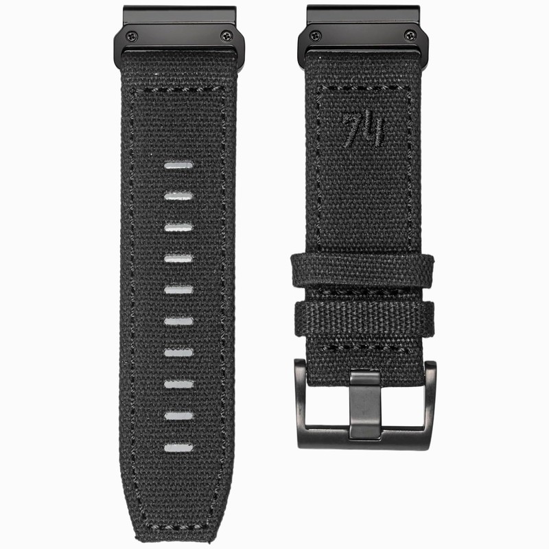 Torbollo Garmin Belt Canvas Garmin Band for Fēnix, Instinct, Tactix,