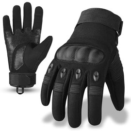 Men's Motorcycle Gloves, Motorcycle Gloves for Motorcycle Racing, Tactical Gloves with Protectors, Motorcycle Gloves for Motocross, Scooters, Mountain Bikes, Quad Bikes