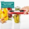 MIRRO Canning Jar Opener, Red