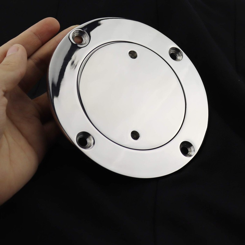 keehui Marine 316 Stainless Steel 4inch Inspection Deck Plate W/Screws