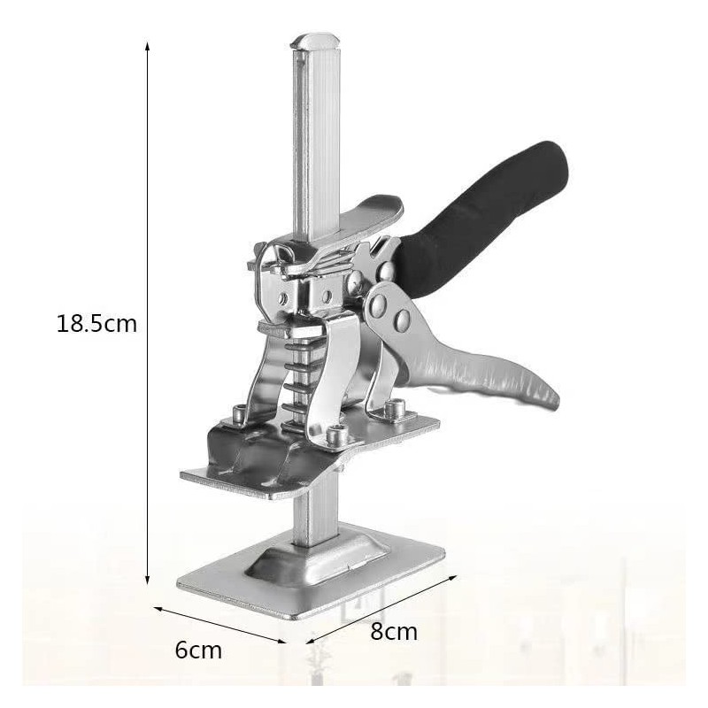 Hand Jack, Lifter Jack, Lightweight, Construction Sites, Furniture, Heavy Lifting