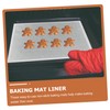 OHPHCALL Fiberglass Baking Sheet Reusable Baking Mat Nonstick Surface for