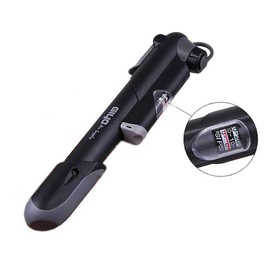 Rabbitstorm Mini Bomba de Bicicleta, Bomba de Bicicleta Portátil con Barómetro - Alta Presión 120 PSI para Neumáticos de Montaña, Carretera, Híbridos y Bicicletas BMX y Balones Deportivos