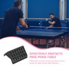 CORHAD 4 Pcs Table Tennis Table Corner Guards Plastic Corner