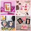 36 PCS Valentine's Day Stickers for Kids, Make a Face