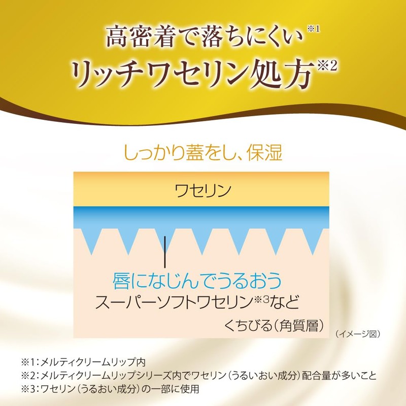 Mentolatum Lip Mentolatum Premium Melty Cream Lip Honey Blossom Scent