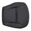AOUTTUOA Front Driver Bottom Perforated Leather Black Seat Cover Compatible