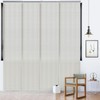 GoDear Design Adjustable Sliding Panel Track Blinds, Fits Windows, Patio