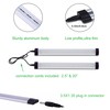AIBOO LED Under Cabinet Lighting Kit, Plug in Strip Lights