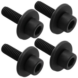 HARY 4-Pack M6 Left-Hand Thread Hex Bolts – Replacement Blade Clamp Screws Compatible with Makita BSS610, BSS611, DSS610, DSS611 – Direct Replacement for OEM 266133-3, 10541200