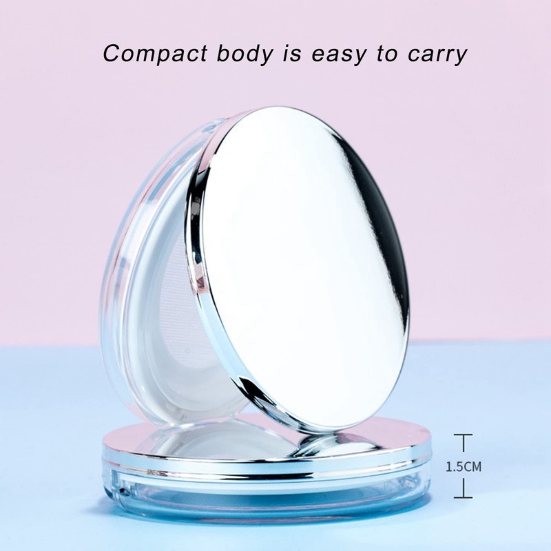3G Empty Refillable Loose Powder Box, Portable Makeup Setting Powder