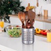mekueeex Metal Utensil Holder Set, Small SUS401 Steel Utensil Holder
