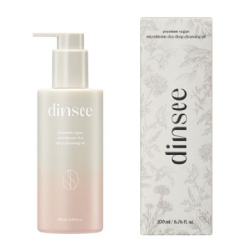 Dinsee Premium Vegan Microbiome Rice Deep Cleansing Oil 200ml -