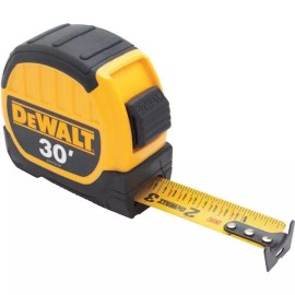 DeWalt (3)-DeWalt 30' X 1-1/8" Wide Blade SAE Locking Tape Measure DWHT36109
