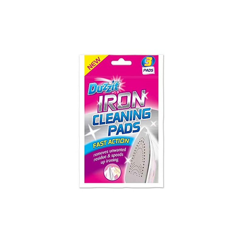 Iron Cleaning Pad Fast Action Remove Unwanted Residue 3 Pads