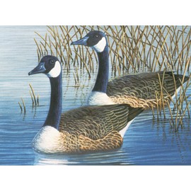 Royal & Langnickel 11 x 15 inch Geese Pre-Printed Paint by Number Painting Set