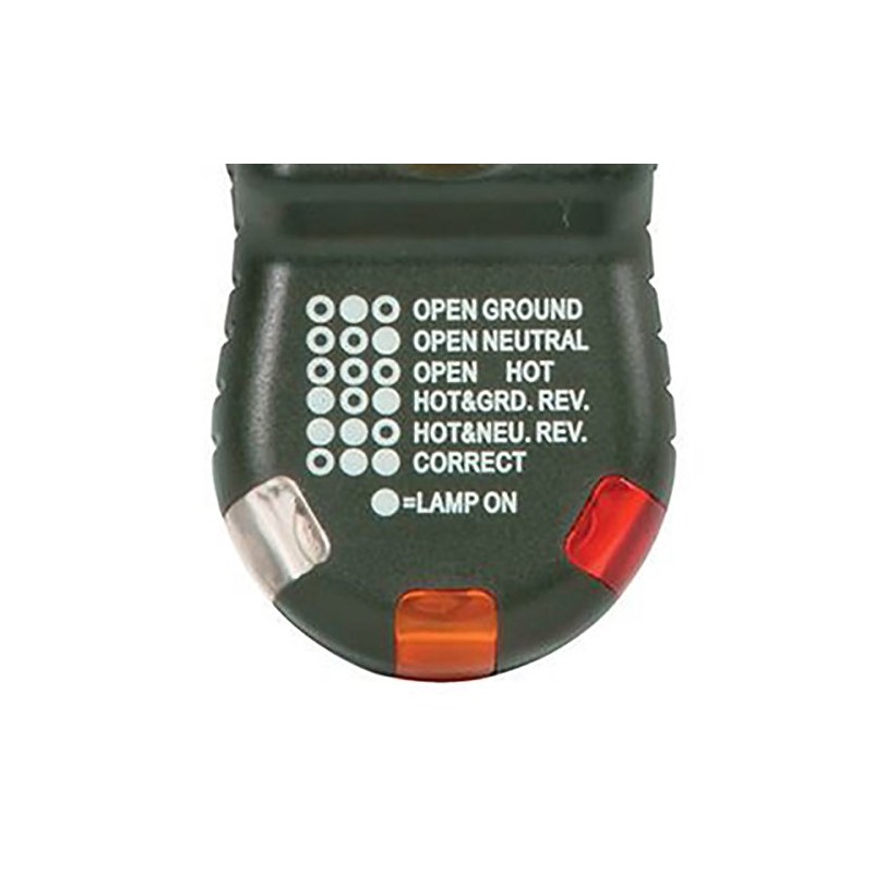 Greenlee GT-10GFI Tester, Circuit GFI, Circuit Tester Polarity Cube for