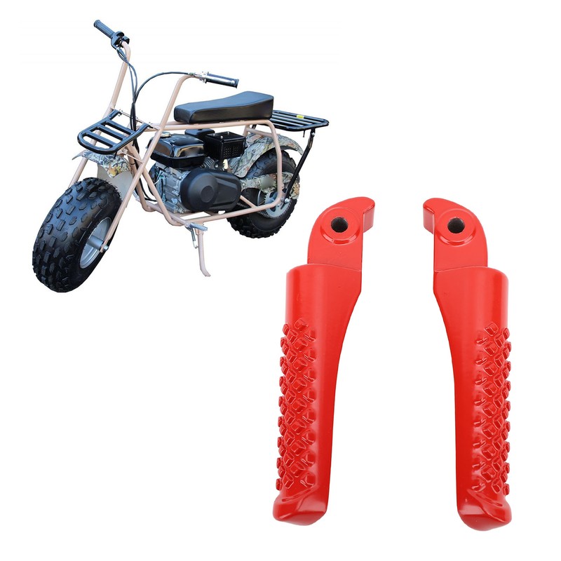 1 Pair Foot Pegs Bracket Kit Aluminium Alloy Motorcycle Foot