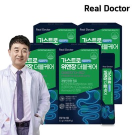 Real Doctor Gastro AD Stomach & Intestinal Double Care Stomach Health Intestinal Health 3.5g x 14 Packets (49g) 4 Stomach Burn Intestinal Health Multi-Care / 리얼닥터 가스트로AD 위앤장 더블케어 위건강 장건강 3.5g x 14포(49g)  4개 위속쓰림 장건강 멀티케어